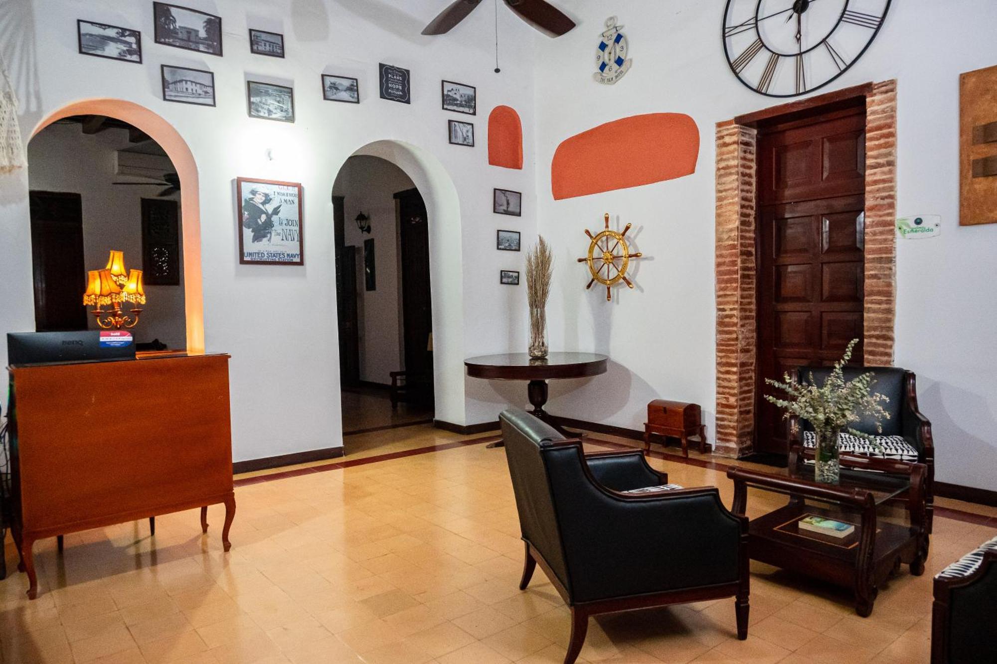 Hotel La Palma Centro Historico Santa Marta  Buitenkant foto